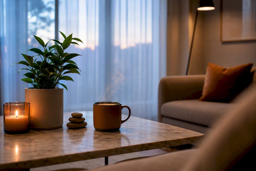 Hands pouring coffee in morning rituals