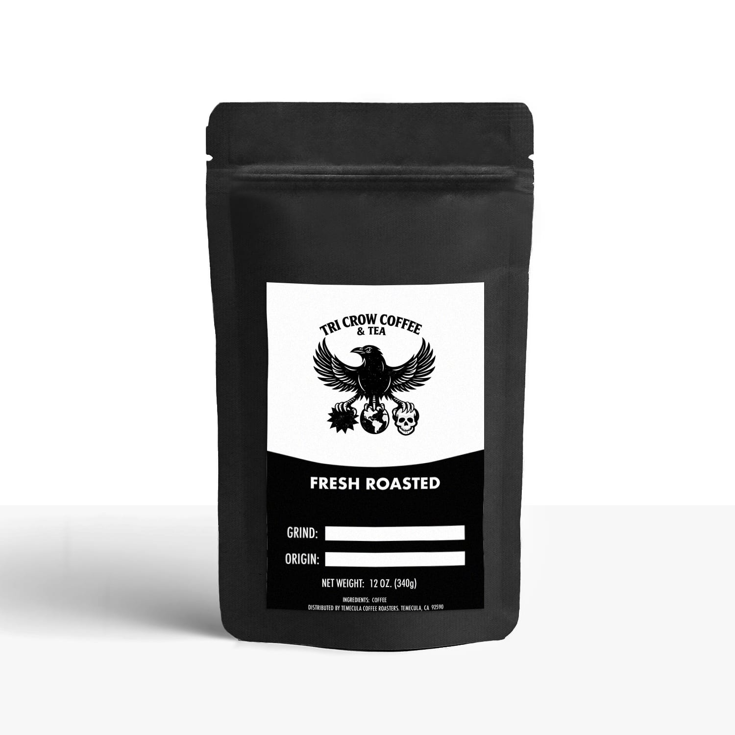 Tri Crow Coffee - Fresh Roasted - Small Batch - African Kahawa Blend